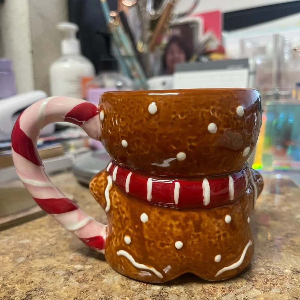 Sur La Table Figural Gingerbread Mug